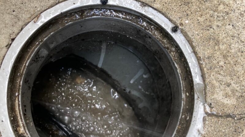 排水管詰まり除去と配管洗浄　枚方市